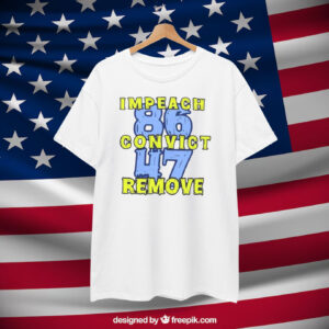 8647 Impeach Convict Remove T-Shirt
