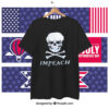 Black Punk Pirate Flag Impeach T-Shirt