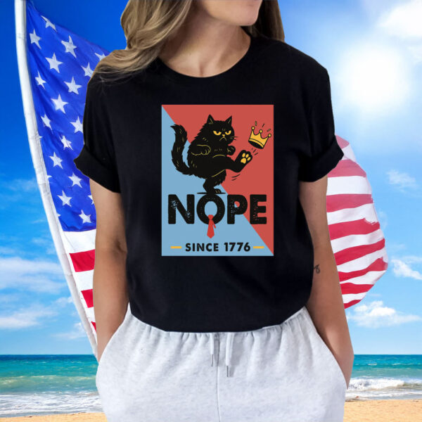 Cat No Kings in America Shirt