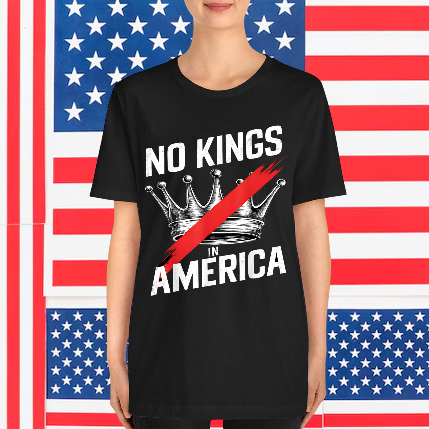 NO KINGS Court Ruling Protest Democracy Shirt