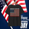 Democracy Has No King America Floral T-Shirt