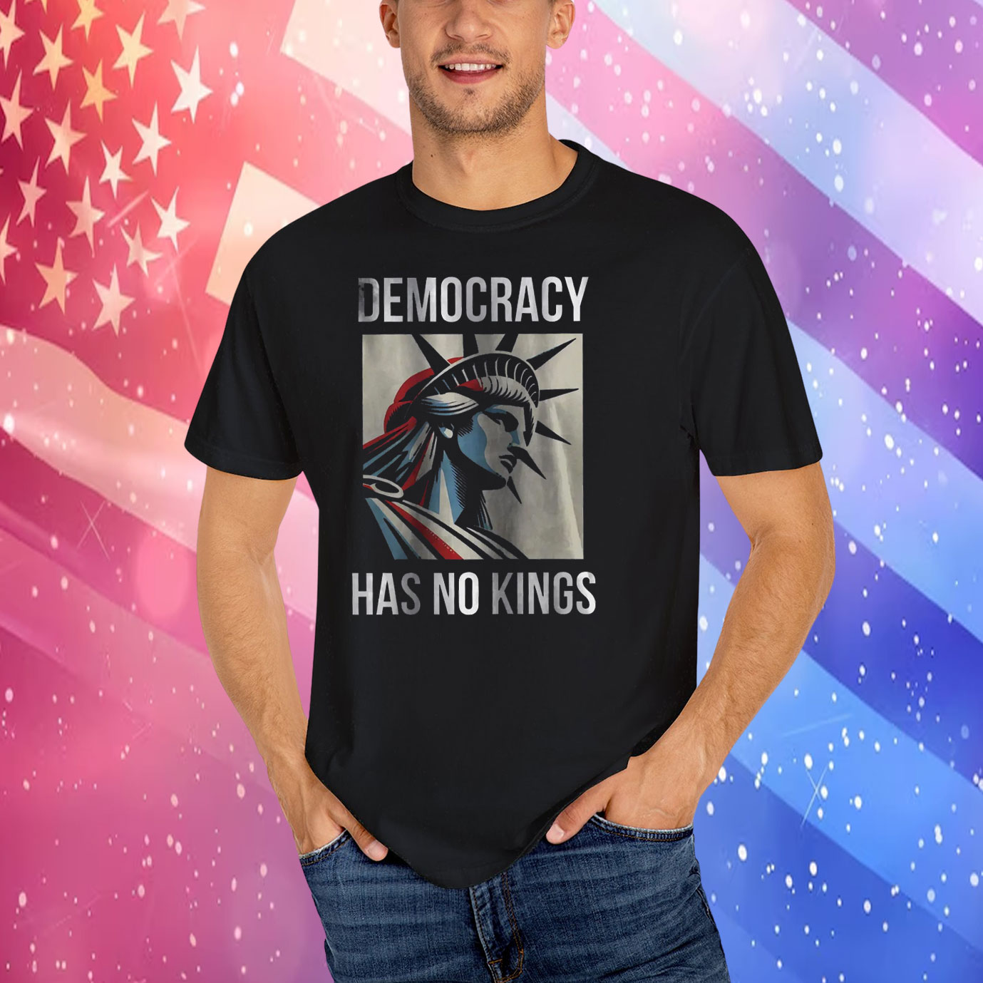 Democracy Has No Kings 2025 T-Shirt