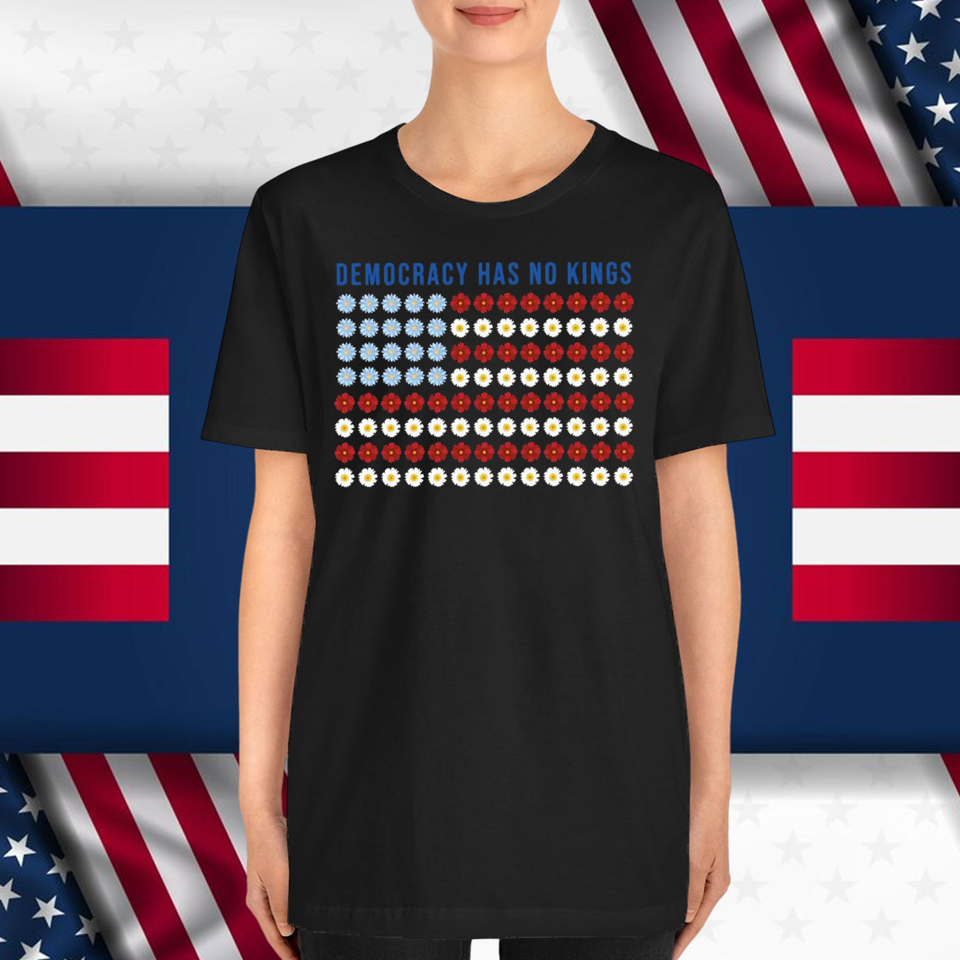 Democracy Has No Kings T-Shirt