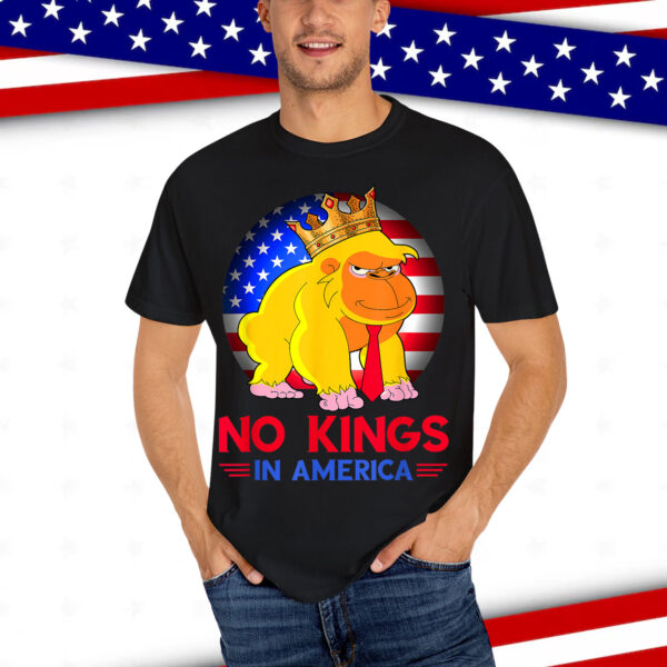 FUNNY NO KINGS IN AMERICA DEMOCRACY PROTEST Shirt