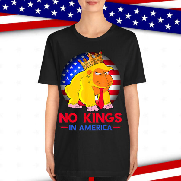 FUNNY NO KINGS IN AMERICA DEMOCRACY PROTEST Shirt