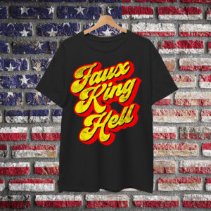 No Kings Faux King Hell Funny Sarcastic Political Shirt