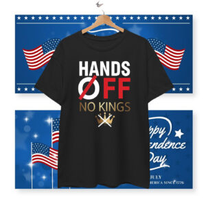 Hands Off No Kings T-Shirt