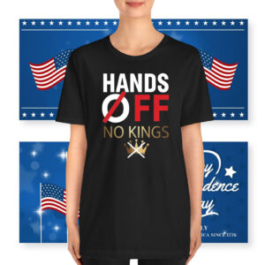 Hands Off No Kings T-Shirt