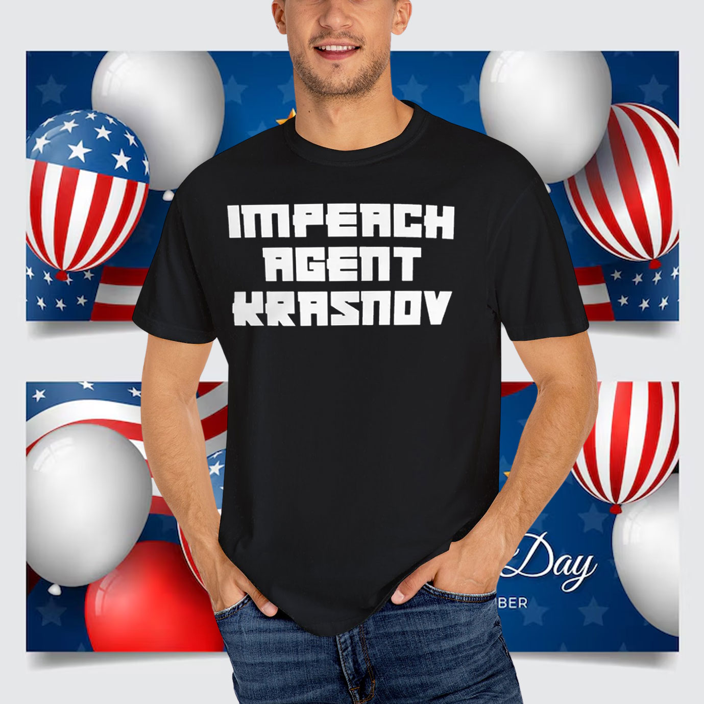 Impeach Agent Krasnov T-Shirt