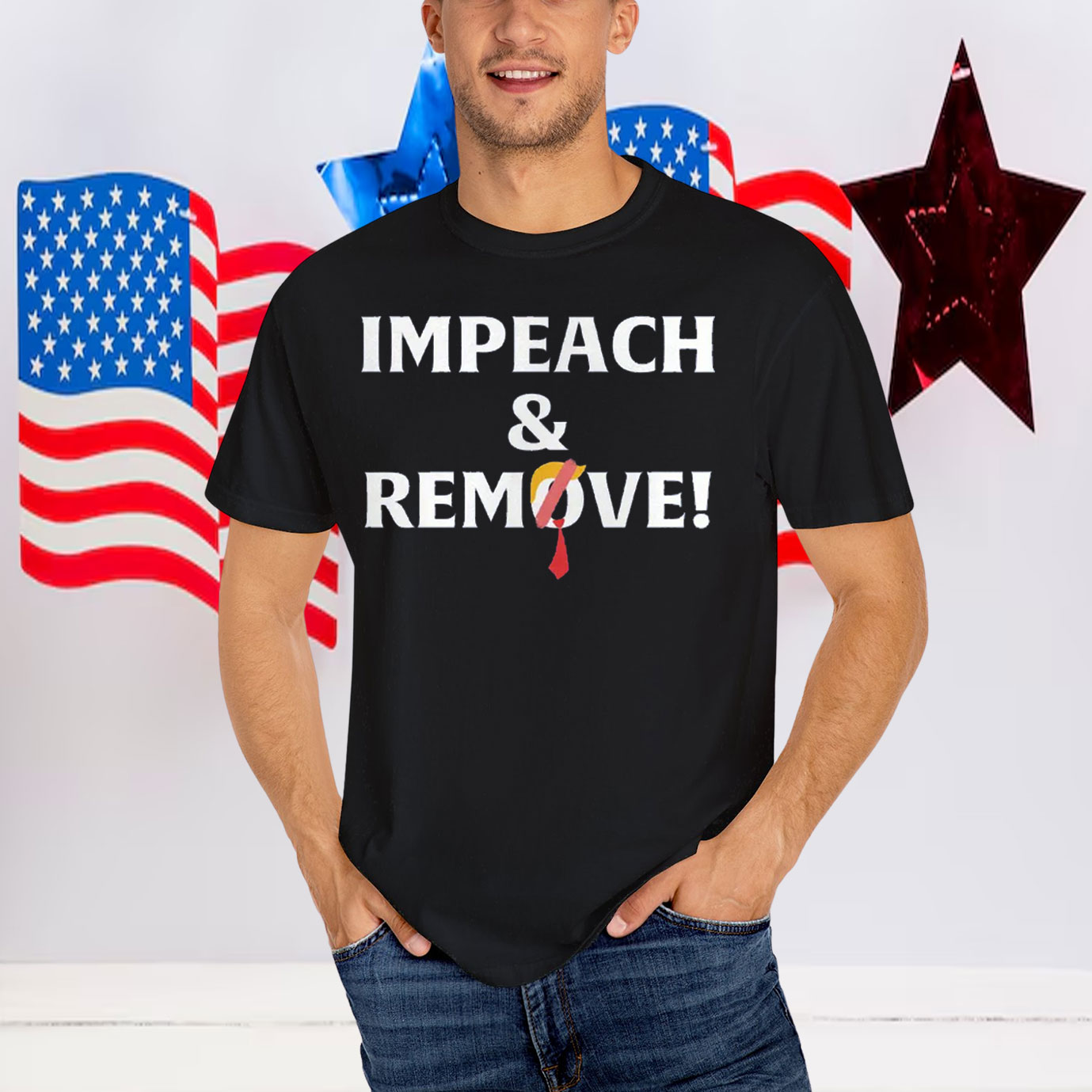 Impeach And Remove Trump T-Shirt