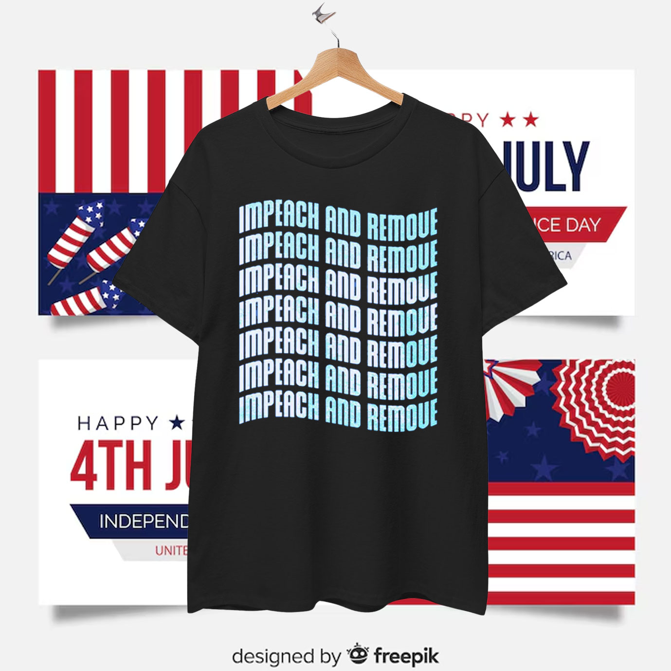 Impeach And Remove Unisex T-Shirt