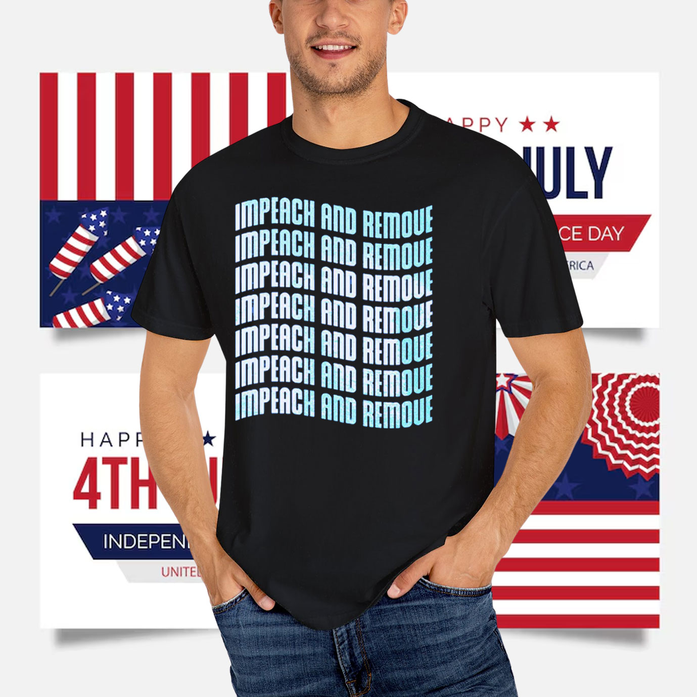 Impeach And Remove Unisex T-Shirt