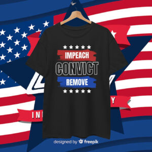 Impeach Convict Remove 2025 T-Shirt