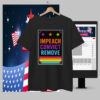 Impeach Convict Remove – Bold Rainbow T-Shirt