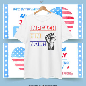 Impeach Him Now! T-Shirt