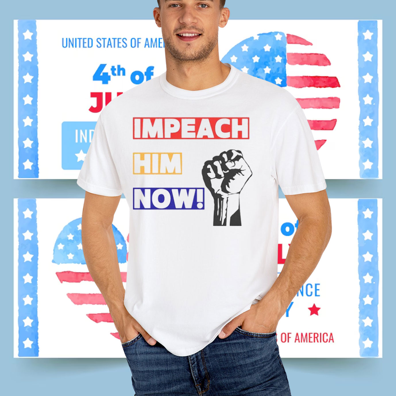 Impeach Him Now! T-Shirt