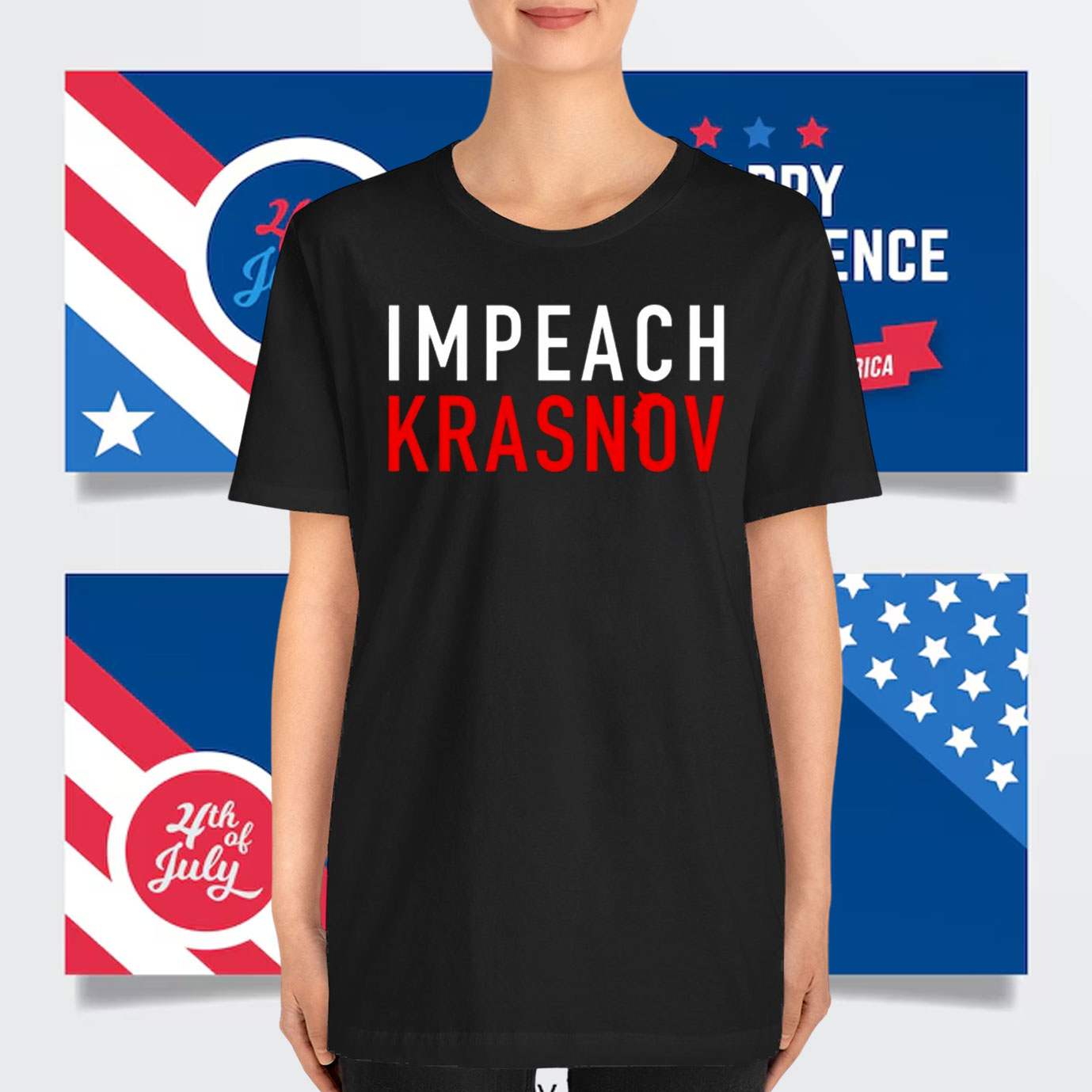 Impeach Krasnov Unisex T-Shirt