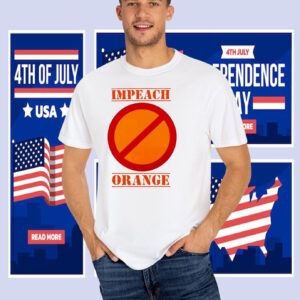 Impeach Orange T-Shirt