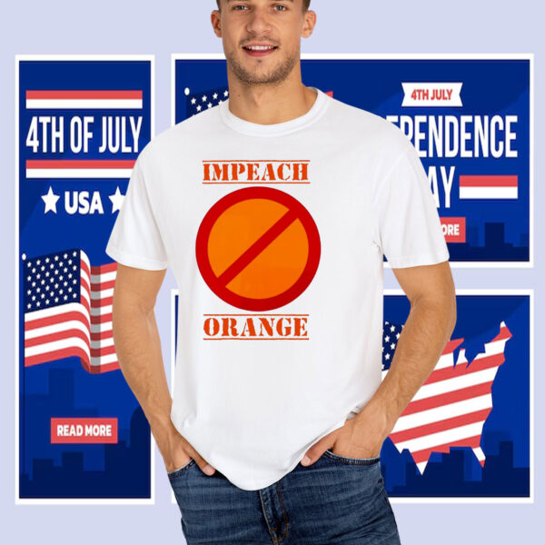 Impeach Orange T-Shirt