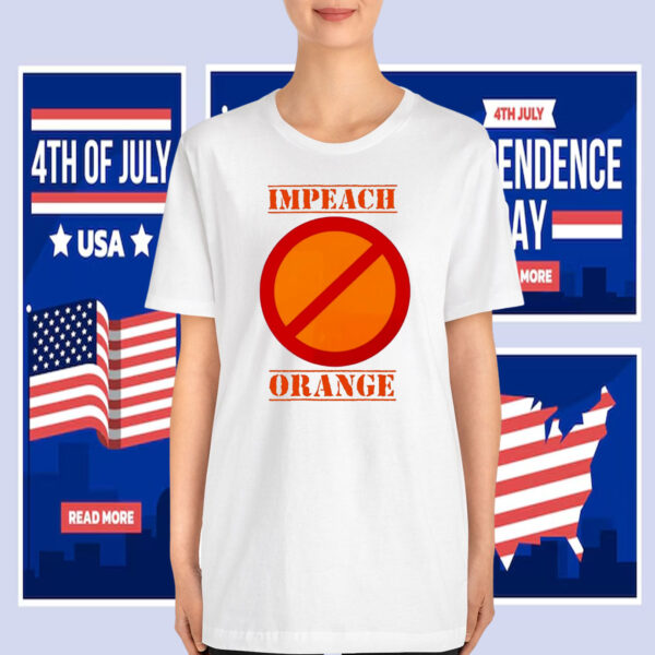Impeach Orange T-Shirt