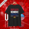 Impeach Remove Convict No Kings Anti Trump T-Shirt