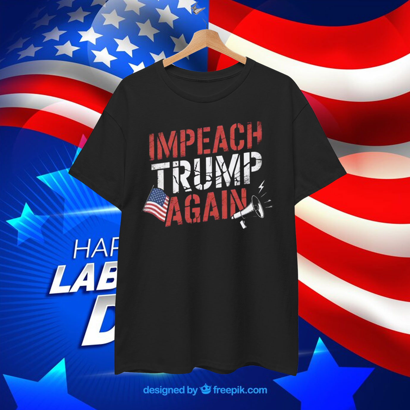 Impeach Trump Again Unisex T-Shirt