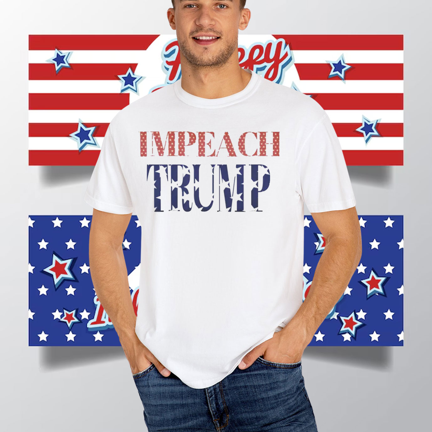 Impeach Trump Unisex T-Shirt