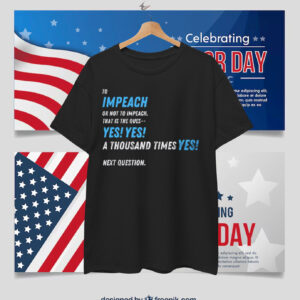 Impeach - Yes please - Cancel Fascism - Fight Oligarchy - Unisex T-Shirt