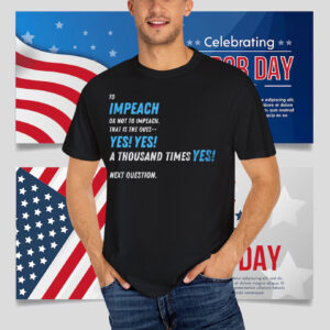 Impeach - Yes please - Cancel Fascism - Fight Oligarchy - Unisex T-Shirt