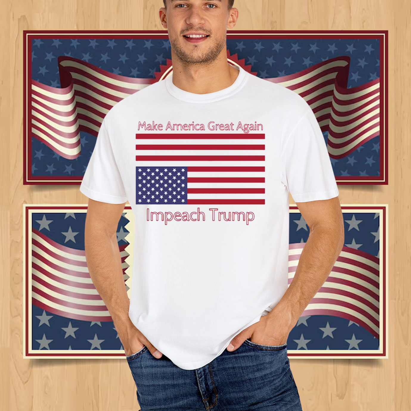 Make America Great Again Impeach Trump Shirt