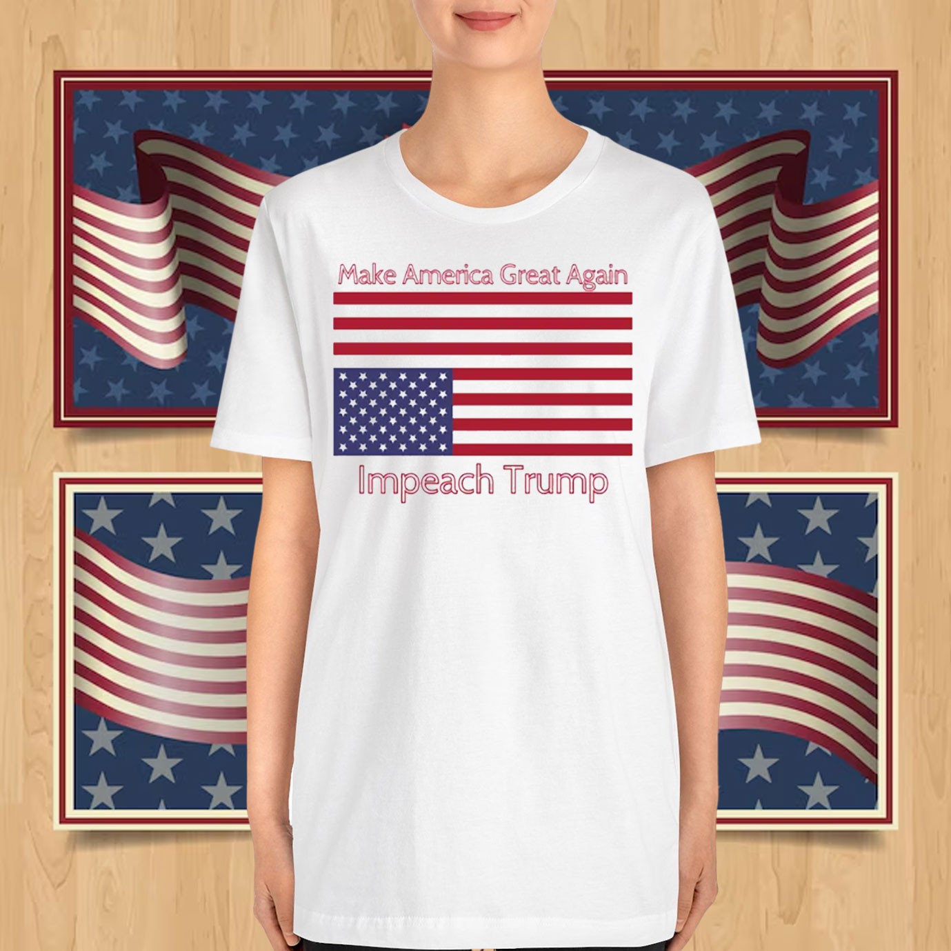 Make America Great Again Impeach Trump Shirt