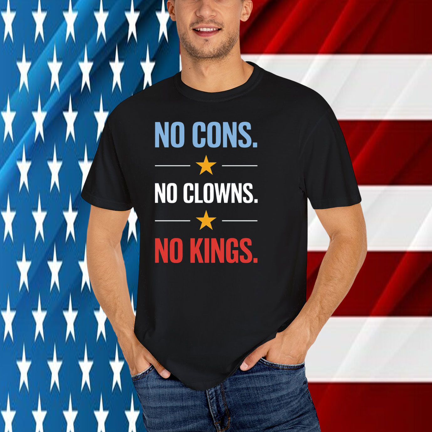 No Cons No Clowns No Kings T-Shirt