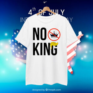 No King Anti-Trump T-Shirt