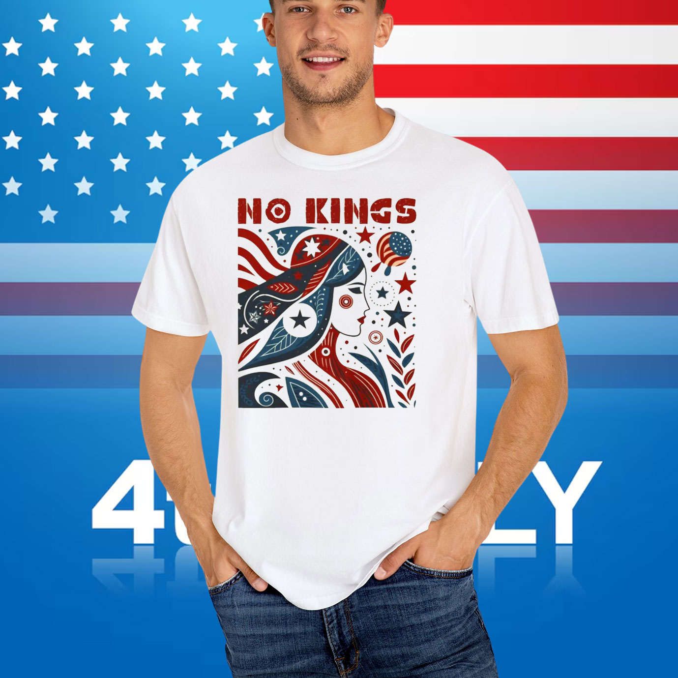 No Kings Activist T-Shirt