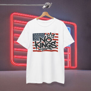 No Kings America Flag Shirt