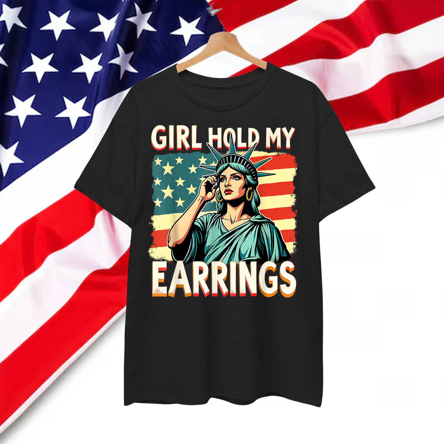 No Kings America Since 1776 Funny Raccoon 4th July Shirt