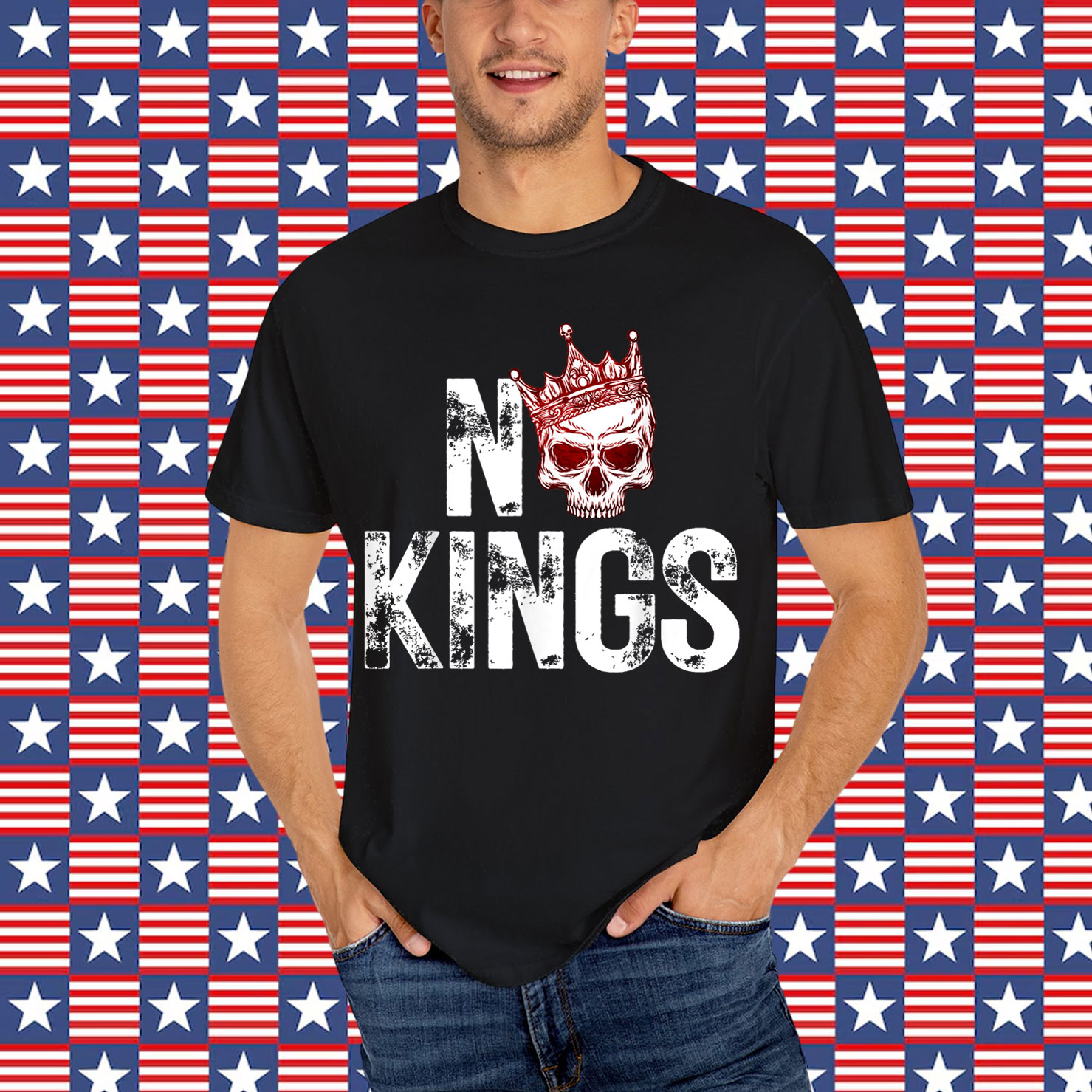 No Kings Anti System Rebel Mind Outlaw Spirit Shirt