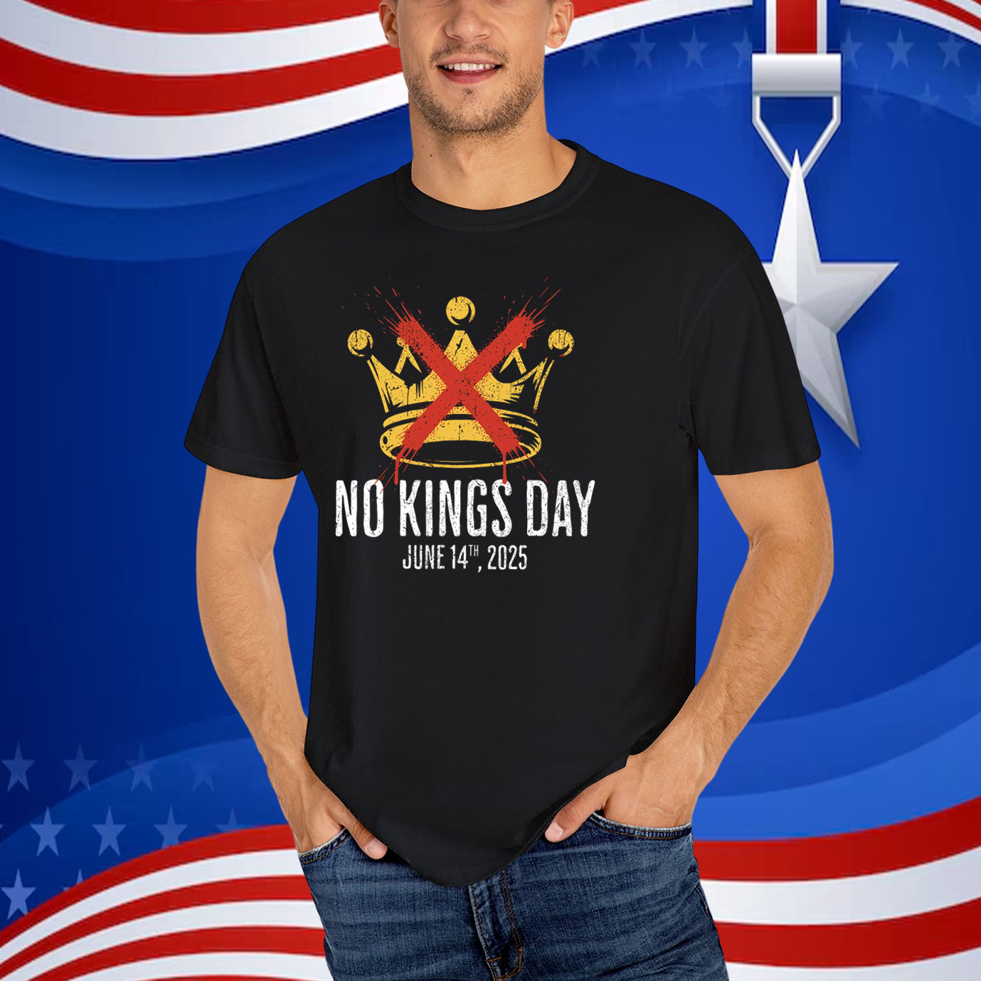 No Kings Day June 14th, 2025 T-Shirt