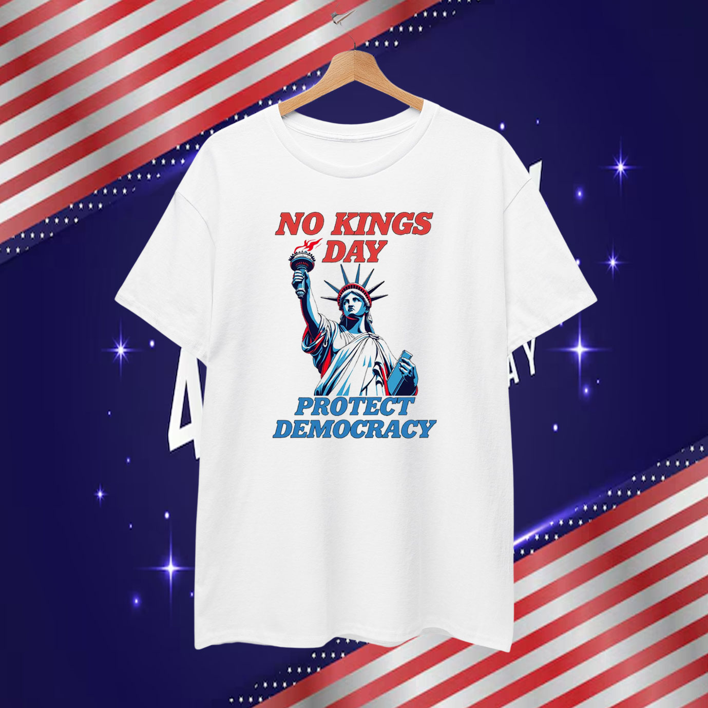 No Kings Day Protect Democracy T-Shirt