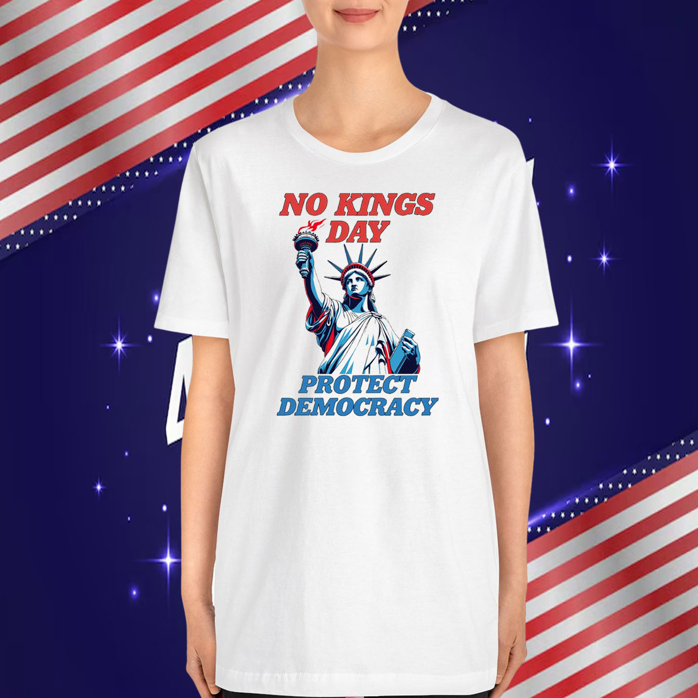 No Kings Day Protect Democracy T-Shirt