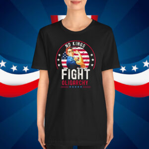No Kings Fight Oligarchy T-Shirt