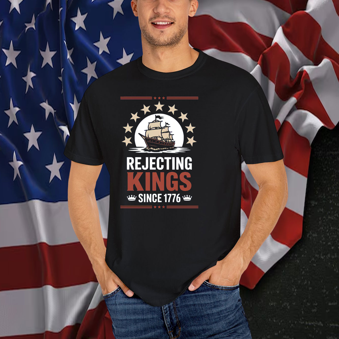 No Kings Impeach Remove Convict T-Shirt
