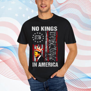 No Kings In America 1776 We The People US Shirt