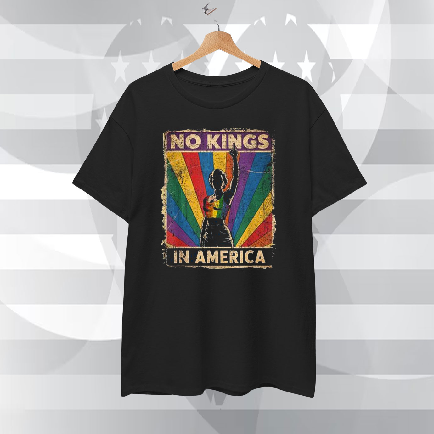 No Kings In America LGBT T-Shirt