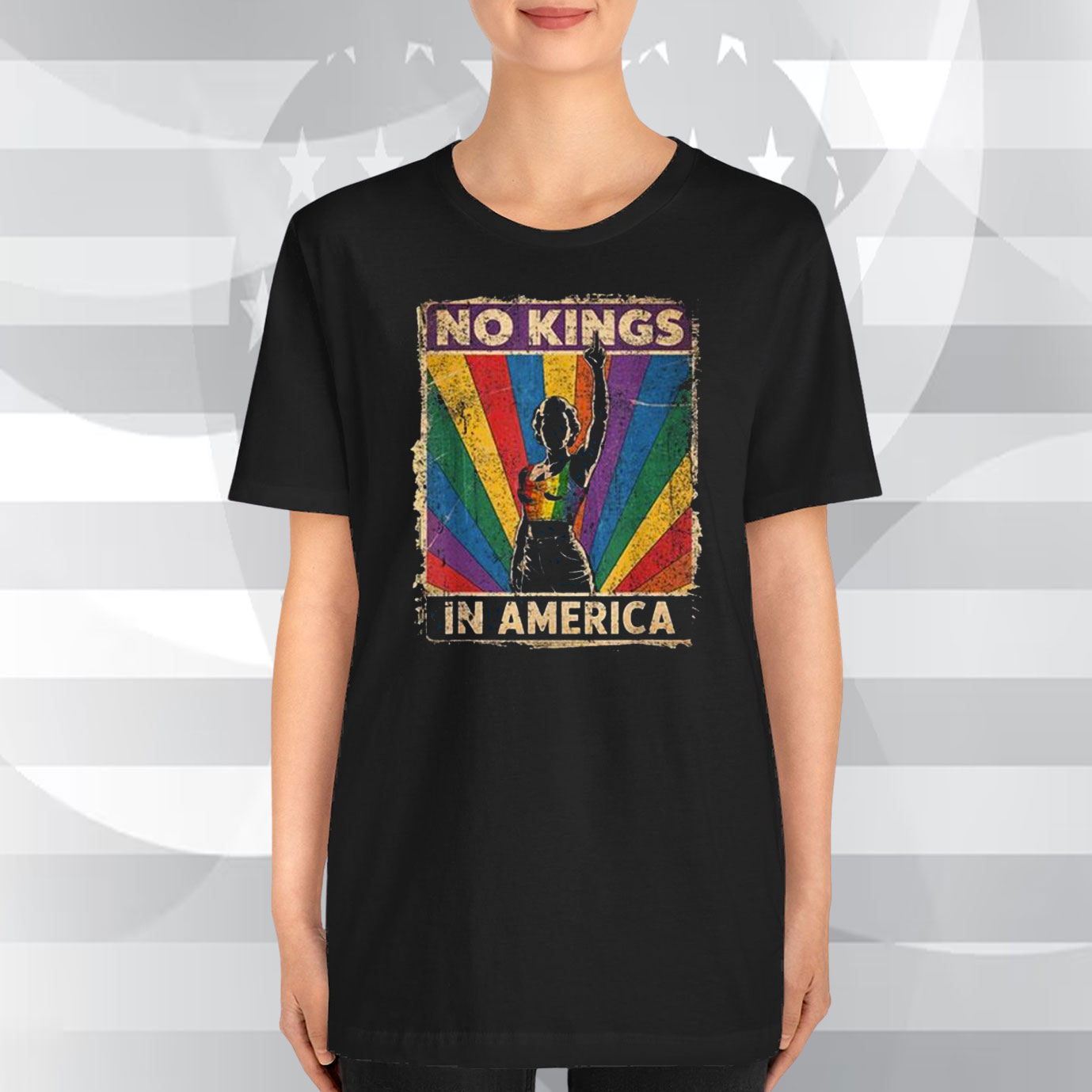 No Kings In America LGBT T-Shirt