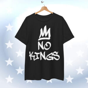 No Kings In America Protest Sign USA Shirt