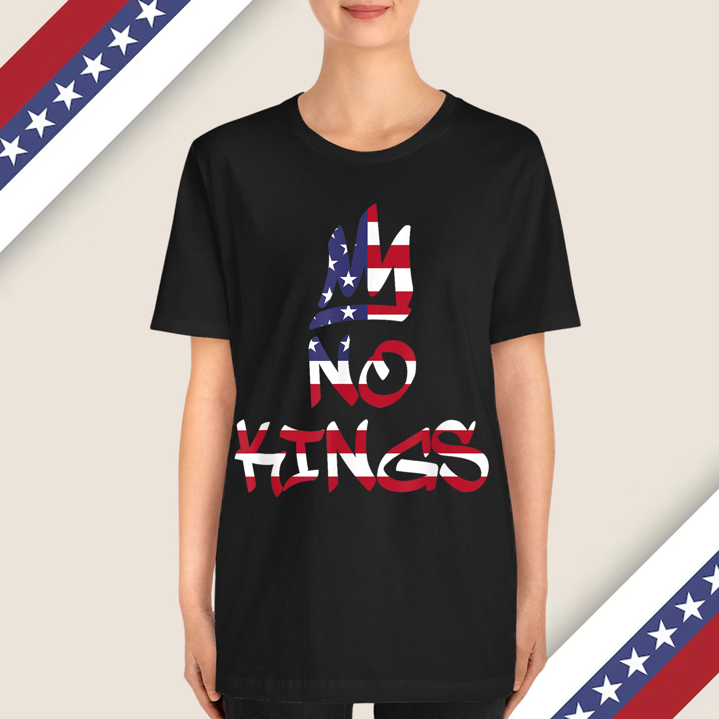 No Kings In America Protest Shirt