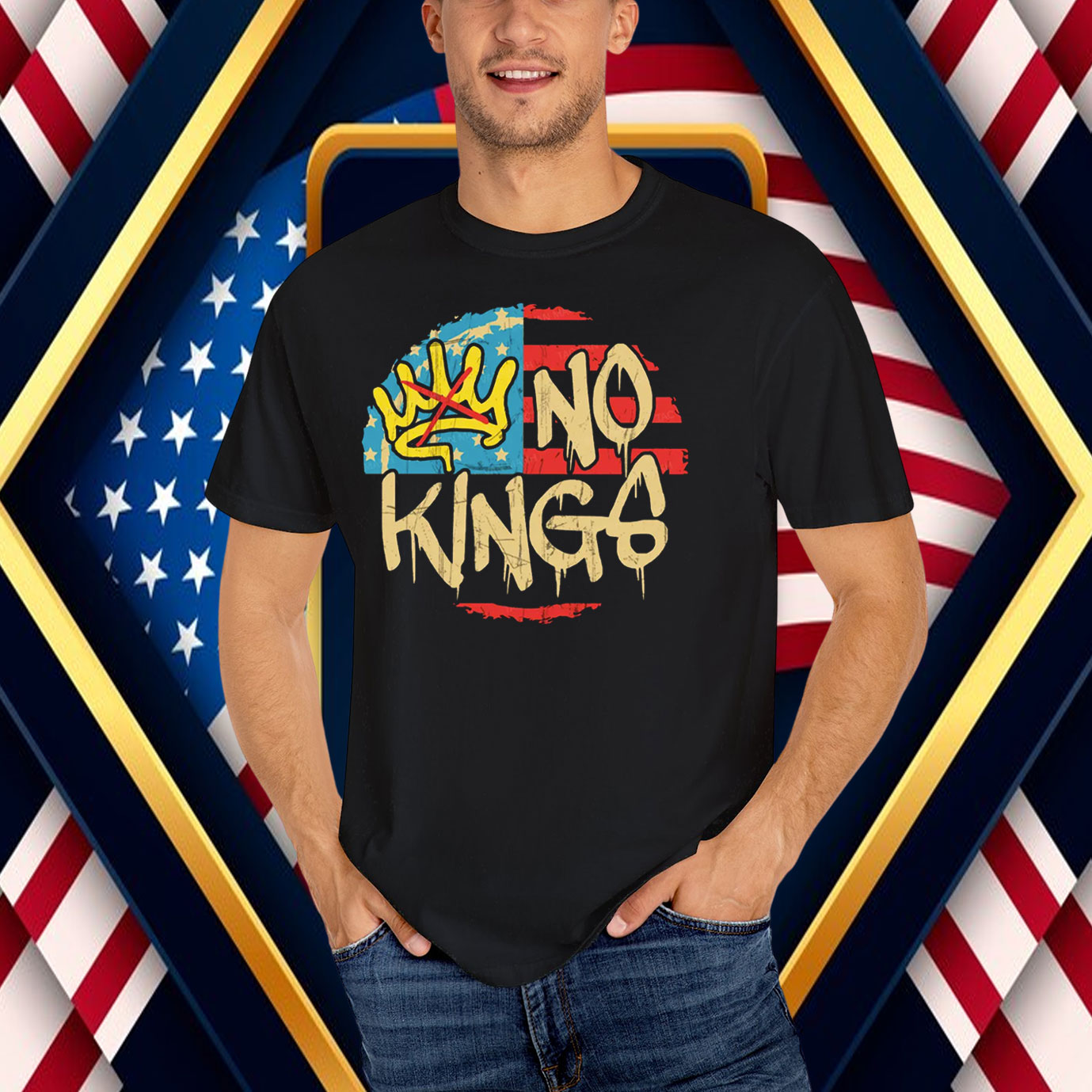 No Kings In America T-Shirts