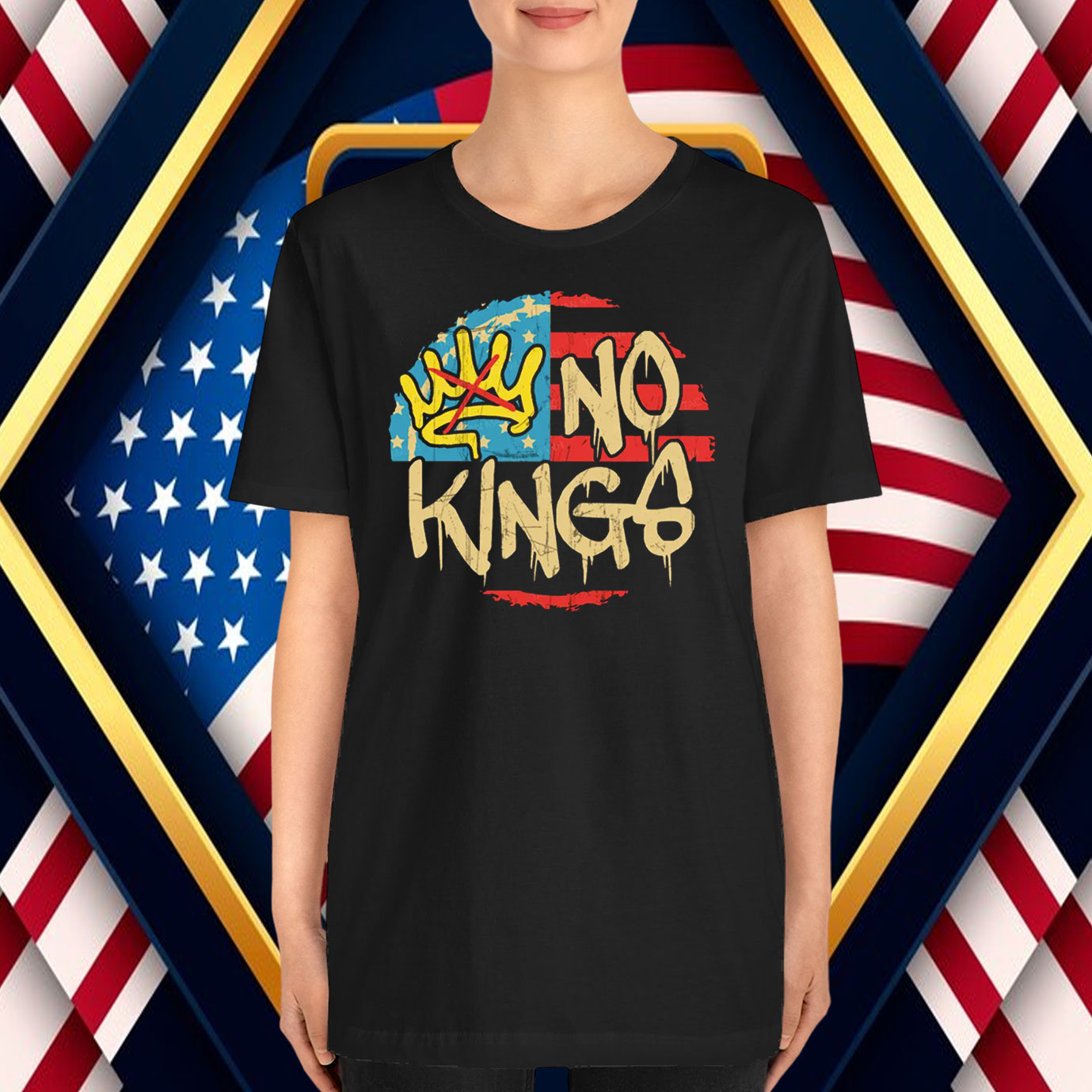 No Kings In America T-Shirts