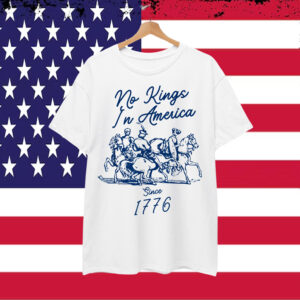 No Kings In America Since 1776 Retro Shirt